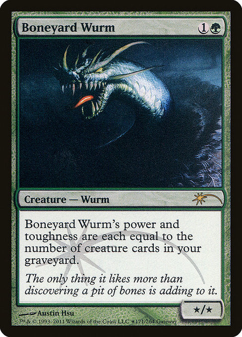 Boneyard Wurm (84) [Wizards Play Network 2011]