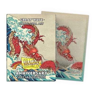 Dragon Shield Great Wave Dual Matte Art 100ct Sleeves image 0