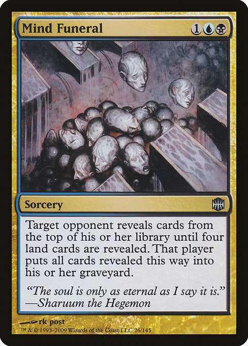 Mind Funeral (26) [Alara Reborn]