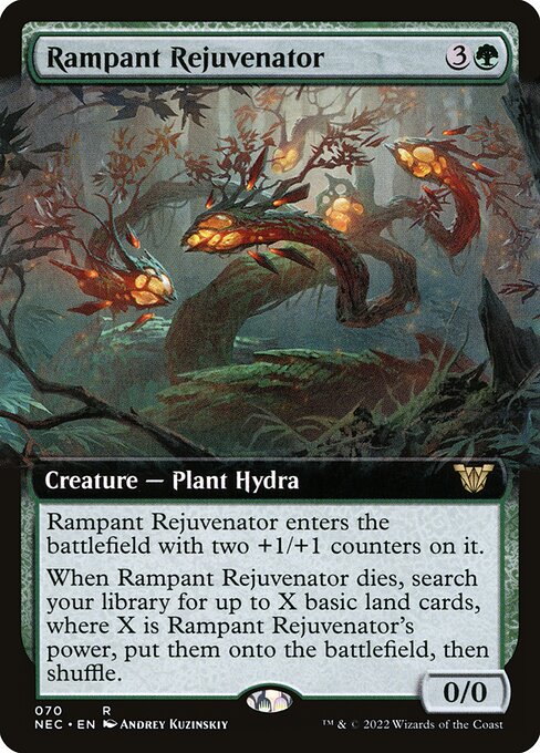 Rampant Rejuvenator (70) [Neon Dynasty Commander] [Extended Art]