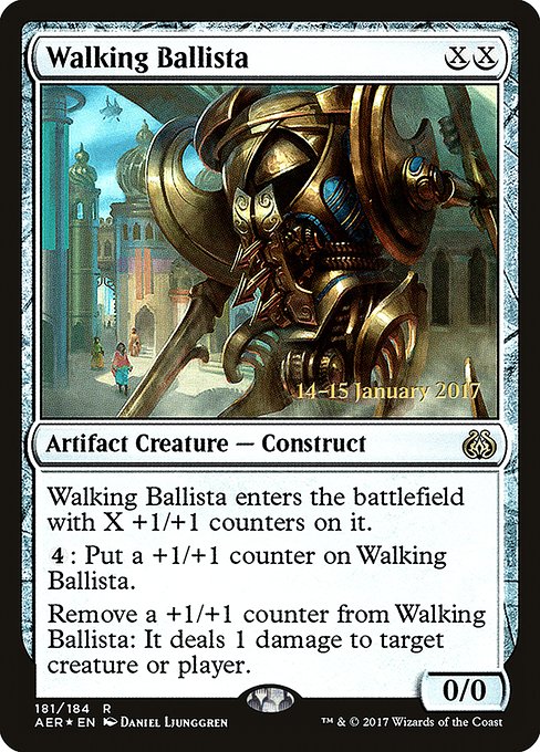 Walking Ballista (181s) [Aether Revolt Promos]