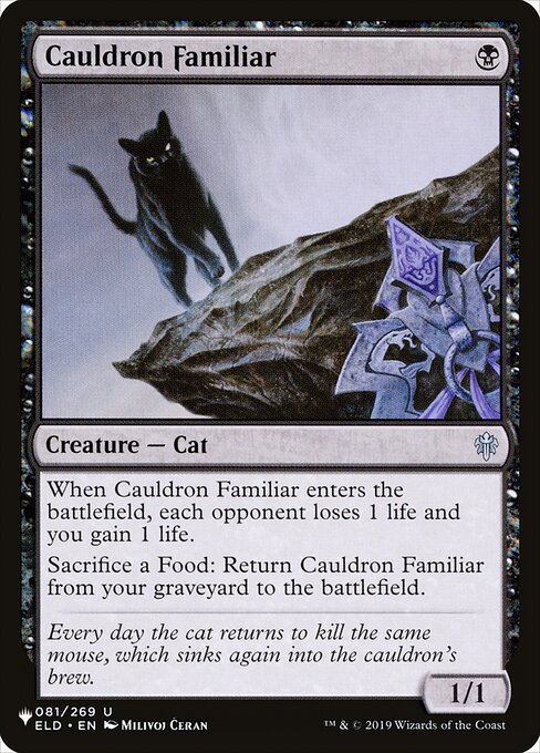 Cauldron Familiar (ELD-81) [The List]