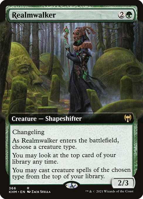 Realmwalker (366) [Kaldheim] [Extended Art]