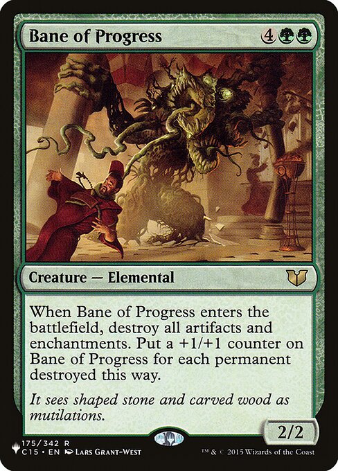 Bane of Progress (C15-175) [The List]