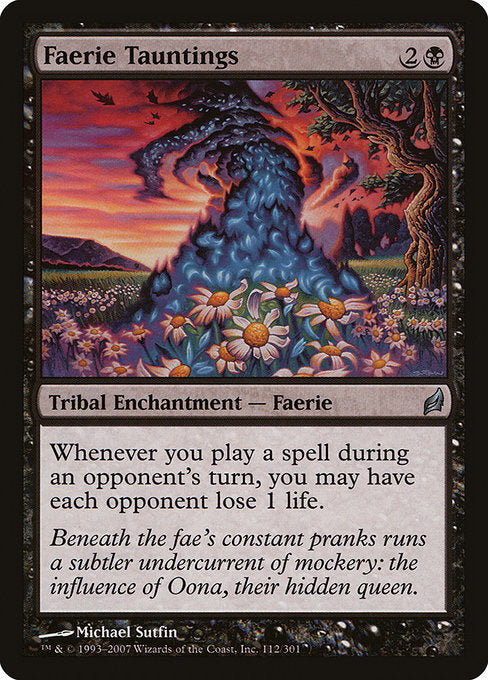 Faerie Tauntings (112) [Lorwyn]