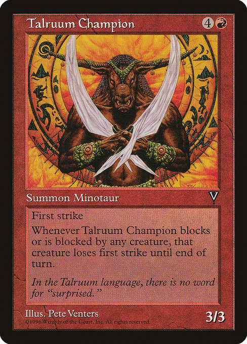 Talruum Champion (97) [Visions]