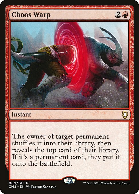 Chaos Warp (89) [Commander Anthology Volume II]