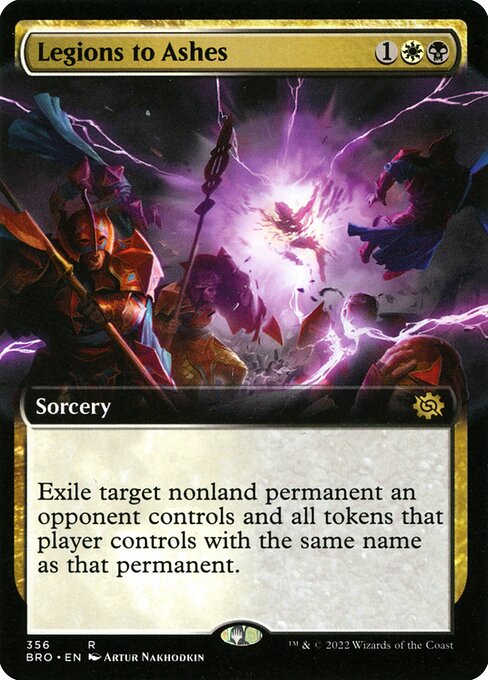 Legions to Ashes (356) [The Brothers' War] [Extended Art]