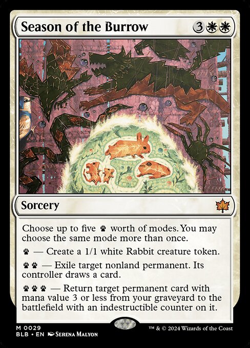 Season of the Burrow (29) [Bloomburrow]