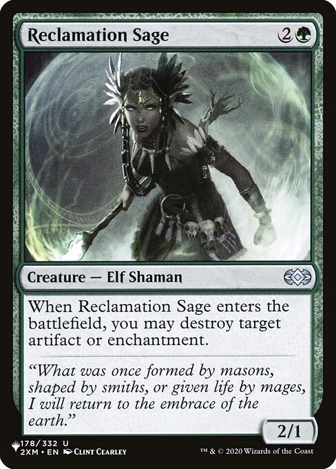 Reclamation Sage (2XM-178) [The List]
