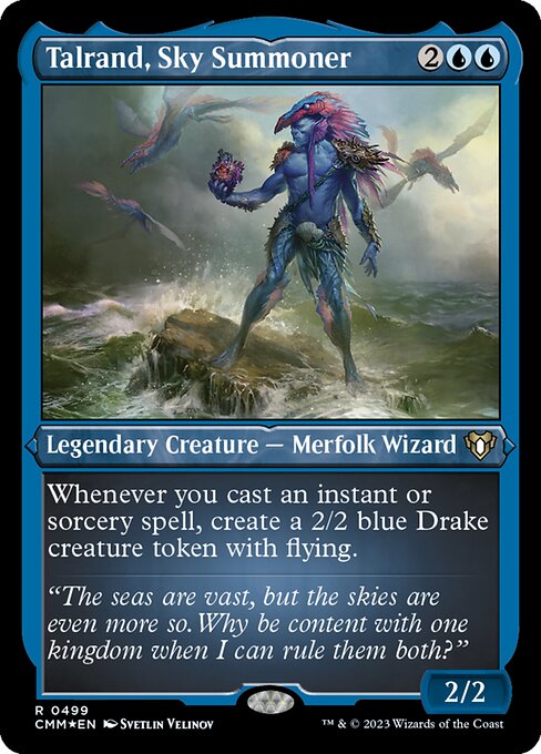 Talrand, Sky Summoner (499) [Commander Masters]