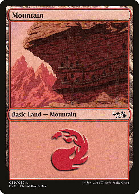 Mountain (59) [Duel Decks Anthology: Elves vs. Goblins]