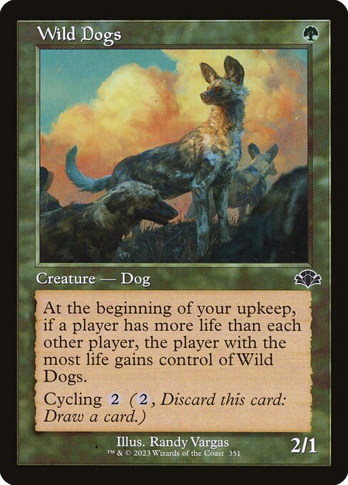 Wild Dogs (351) [Dominaria Remastered]