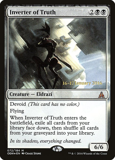 Inverter of Truth (72s) [Oath of the Gatewatch Promos]