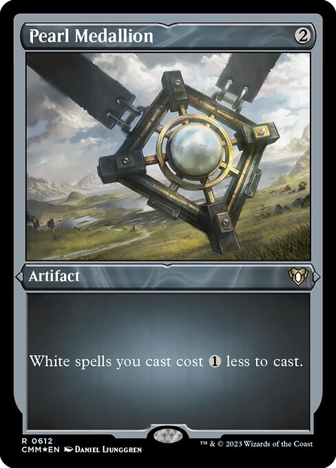 Pearl Medallion (612) [Commander Masters]