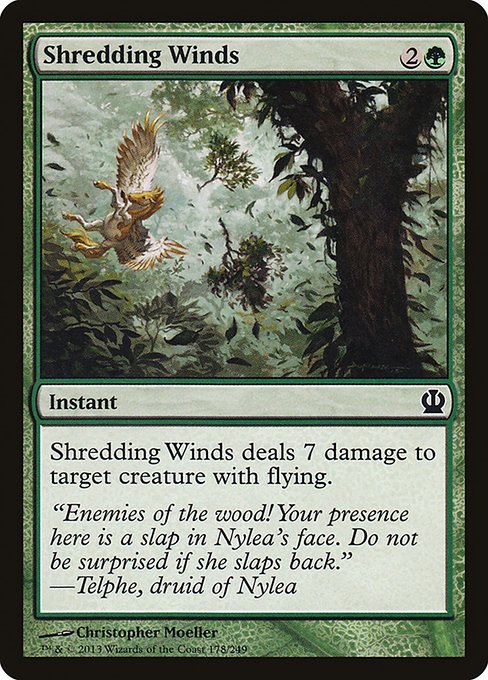 Shredding Winds (178) [Theros]