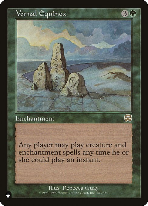 Vernal Equinox (MMQ-283) [The List]