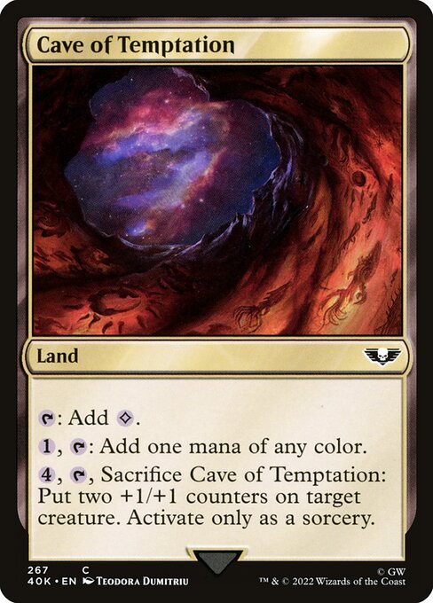 Cave of Temptation (267) [Warhammer 40,000 Commander]