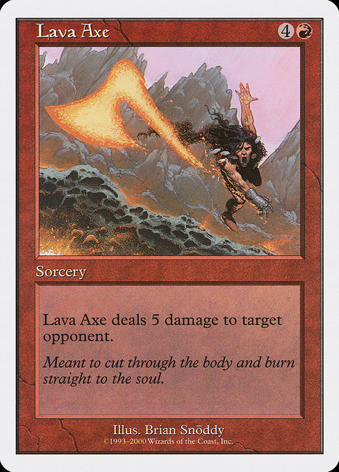 Lava Axe (31) [Starter 2000]