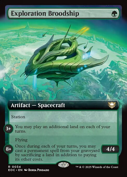 Exploration Broodship (34) [Edge of Eternities Commander]