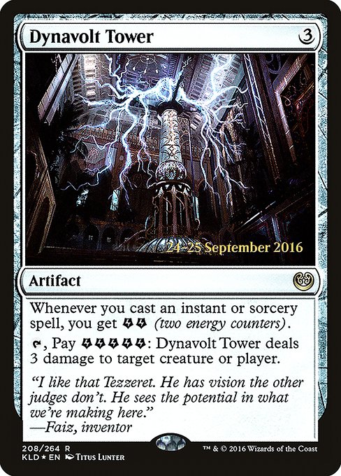 Dynavolt Tower (208s) [Kaladesh Promos]