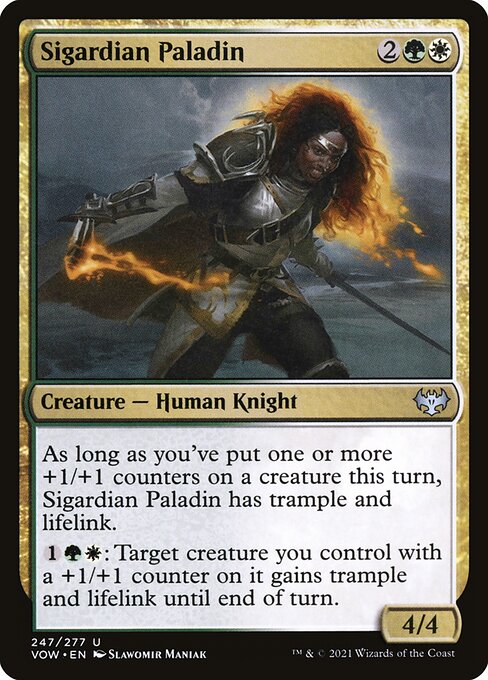Sigardian Paladin (247) [Innistrad: Crimson Vow]