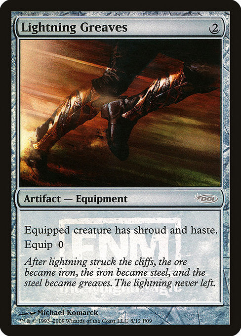 Lightning Greaves (8) [Friday Night Magic 2009]