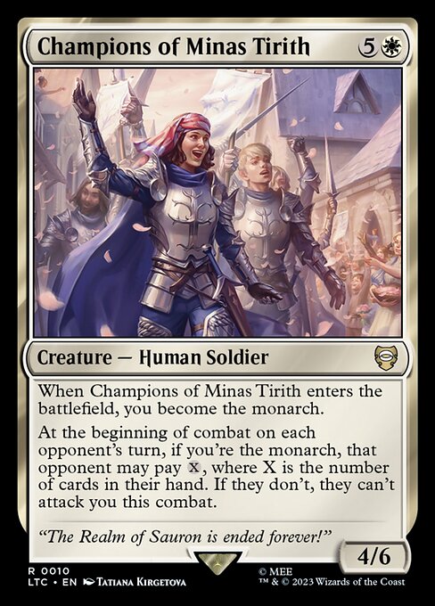 Champions of Minas Tirith (10) [Tales of Middle-earth Commander]