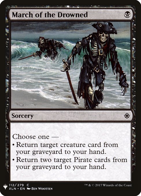 March of the Drowned (XLN-112) [The List]
