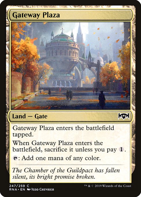 Gateway Plaza (247) [Ravnica Allegiance]