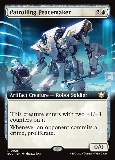 Patrolling Peacemaker (25) [Edge of Eternities Commander]