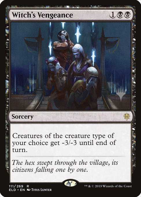 Witch's Vengeance (111p) [Throne of Eldraine Promos]