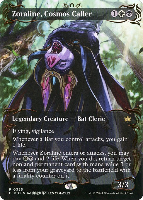 Zoraline, Cosmos Caller (355) [Bloomburrow]