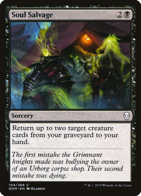 Soul Salvage (104) [Dominaria]