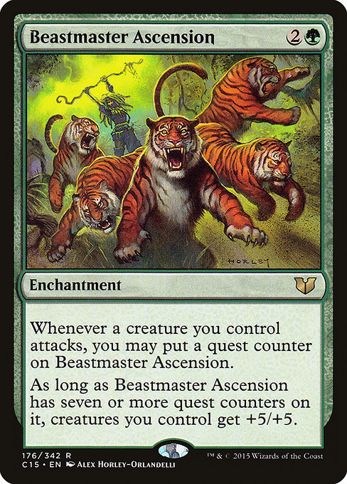 Beastmaster Ascension (176) [Commander 2015]