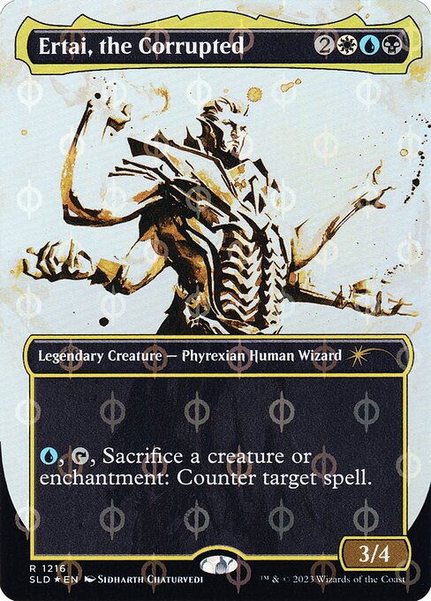 Ertai, the Corrupted (1216) [Secret Lair Drop] [Borderless]