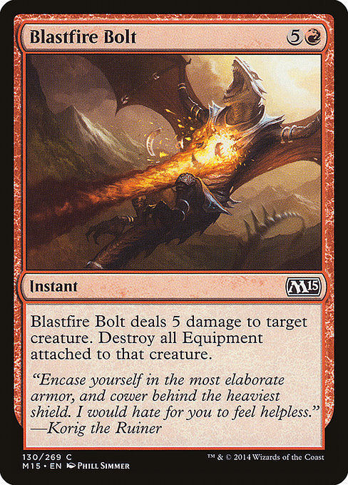Blastfire Bolt (130) [Magic 2015]