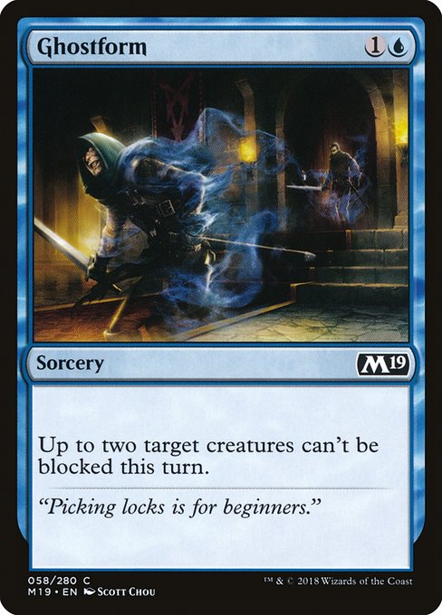 Ghostform (58) [Core Set 2019]