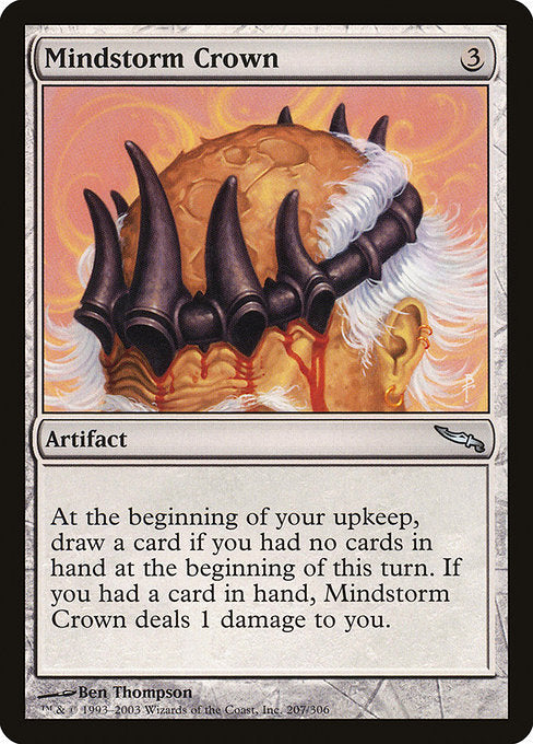 Mindstorm Crown (207) [Mirrodin]
