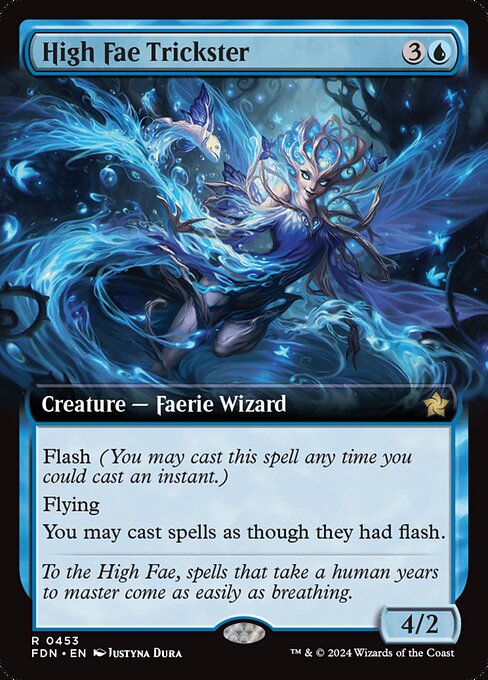High Fae Trickster (Extended Art) (453) [Foundations]