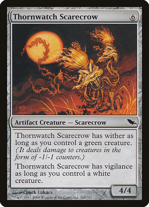 Thornwatch Scarecrow (265) [Shadowmoor]