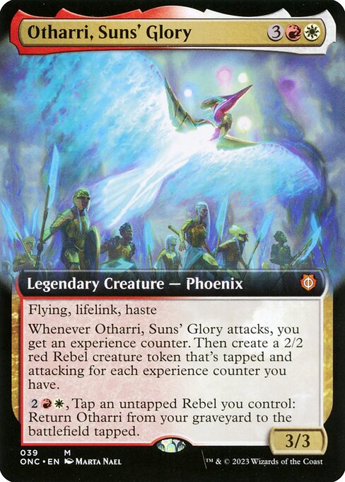 Otharri, Suns' Glory (39) [Phyrexia: All Will Be One Commander] [Extended Art]