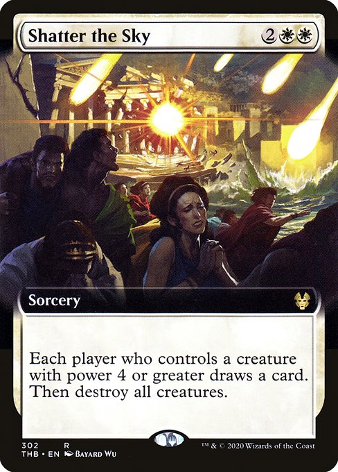 Shatter the Sky (302) [Theros Beyond Death] [Extended Art]