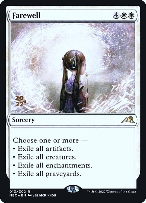Farewell (13s) [Kamigawa: Neon Dynasty Promos]