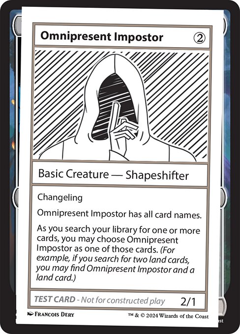 Omnipresent Impostor (999-OI) [Mystery Booster 2]