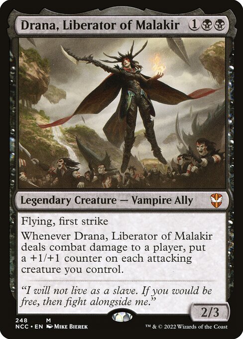 Drana, Liberator of Malakir (248) [New Capenna Commander]