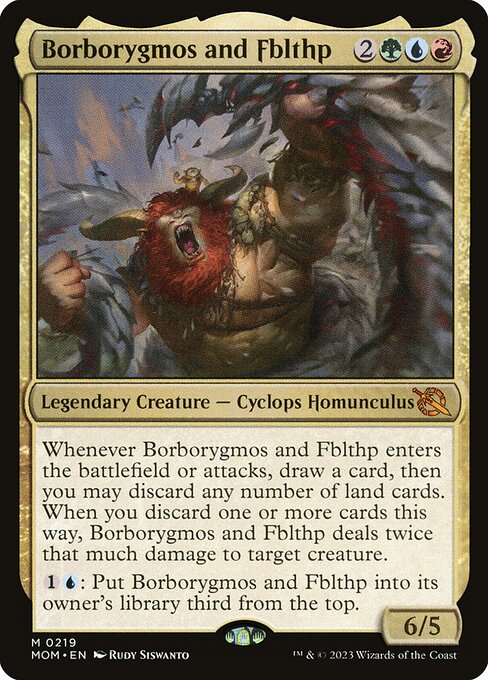 Borborygmos and Fblthp (219) [March of the Machine]