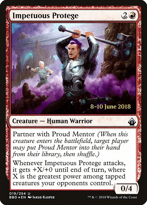 Impetuous Protege (19s) [Battlebond Promos]