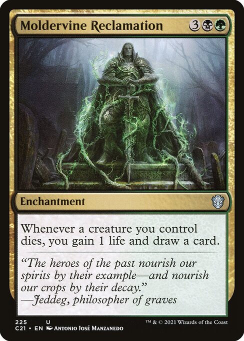 Moldervine Reclamation (225) [Commander 2021]