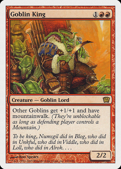 Goblin King (192) [Ninth Edition]